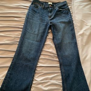 J Crew Billie Demi Boot Crop Jeans